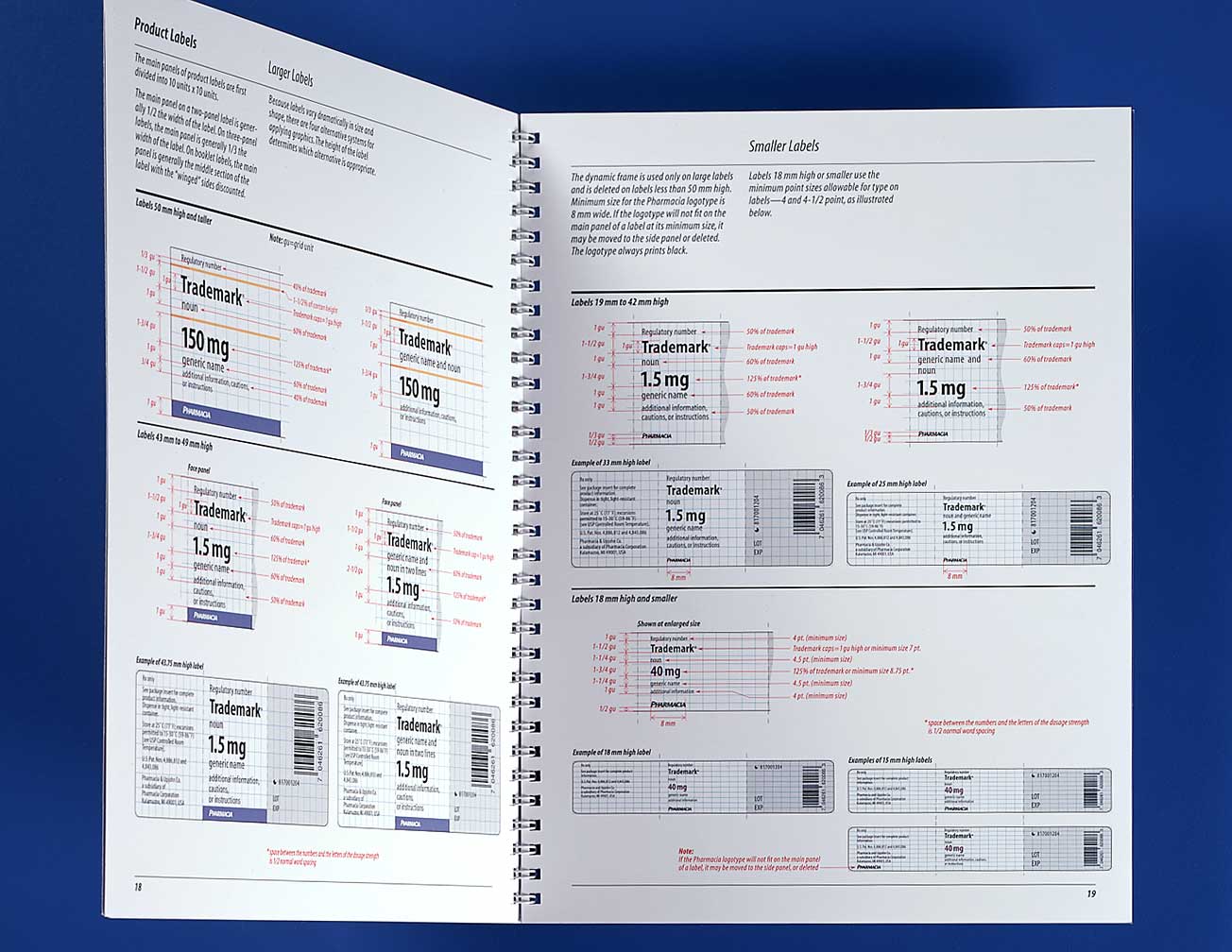 pharmacia_trade-dress-inside_2.jpg Art Direction by: Bart Crosby, Crosby Associates